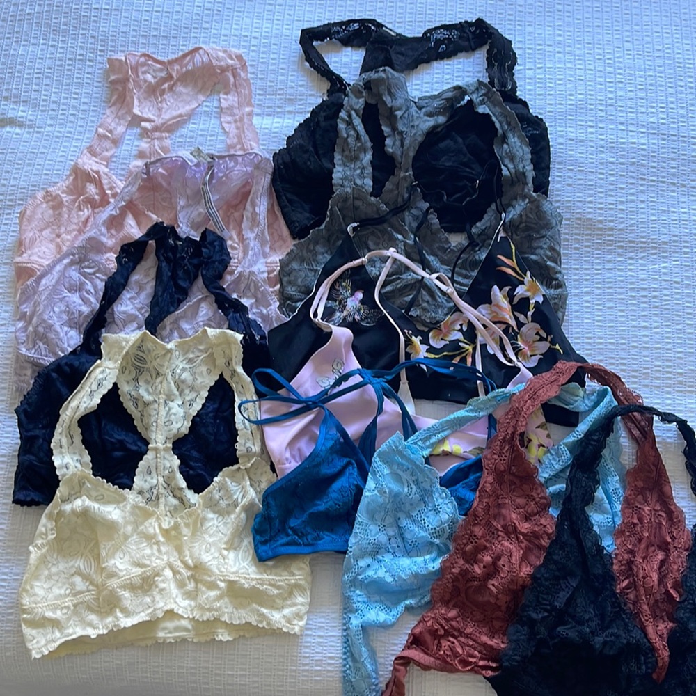 FREE PEOPLE BRALETTES LIKE NEW